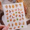 1pcs 3D Autumn Red Maple Leaf Nail Art Decals Exquisite Maple Leaves Nail Stickers Self-Adhesive 8*10cm Maple Nail Supplies #8r