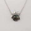 Labradorite Gemstone 925 Sterling Silver Pretty Pendant 0.5" Women Jewelry For Gift CP-43-32