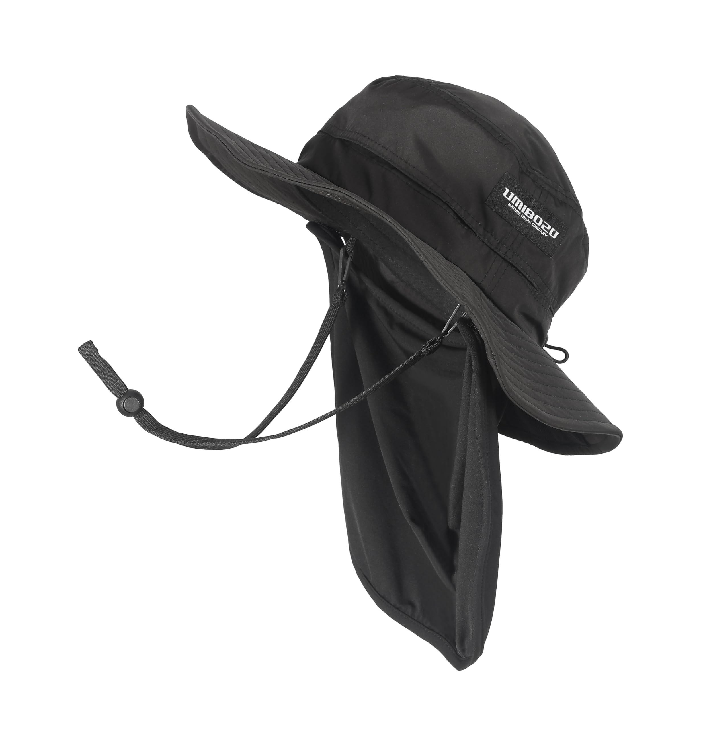 

Шляпа с широкими полями Umibozu Fishing Safari, Шляпа, Рыбалка, Альпинизм, Отдых на природе, (Япония, Размер, 58,0 см, Черный) чёрный
