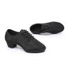 New Adult Women Latin Dance Shoes Ladies Modern Standard Dancing ShoesTeachers Shoes Indoor Heeled 3.5cm