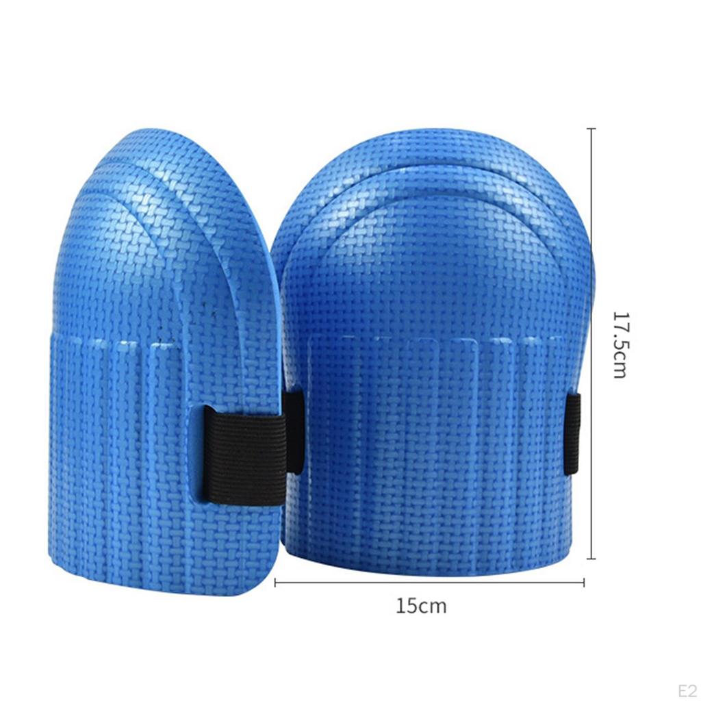 Comfortable Gardening Knee Pads with Adjustable Straps for Car Repair