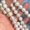 90/160cm Long Big Pearl Necklace 11-12mm Natural  Freshwater Sweater Chain For Women Jewelry Gift
