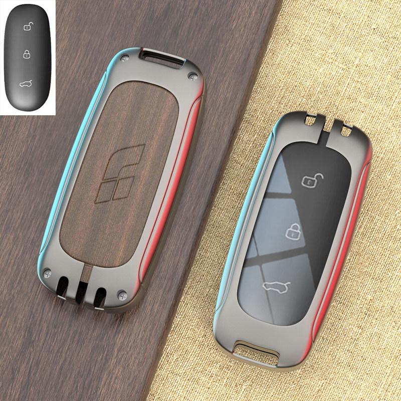For Li Lixiang L6 L9 L8 L7 Mega One Car Key Case Fob Car Special Protective Case Buckle Metal Keychain Ring Shell Accessories