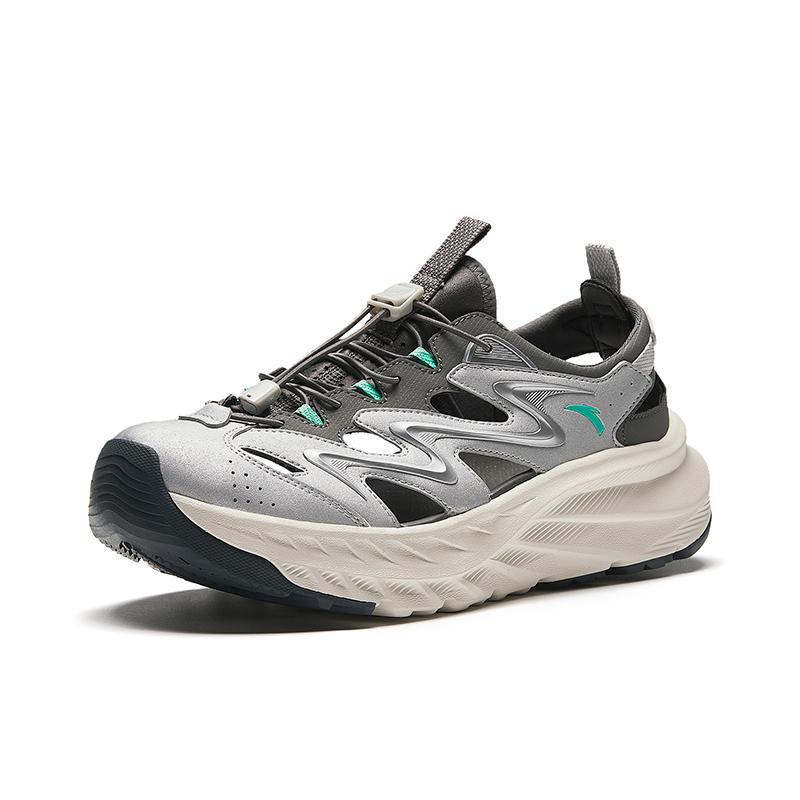 Anta Exploration Sandals Men Footwear Silver Gray 912428502-5