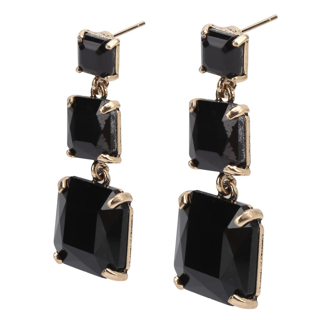 Exaggerated Geometric Earrings Fashion Alloy Ear Pendants Accessories for Girls Women
