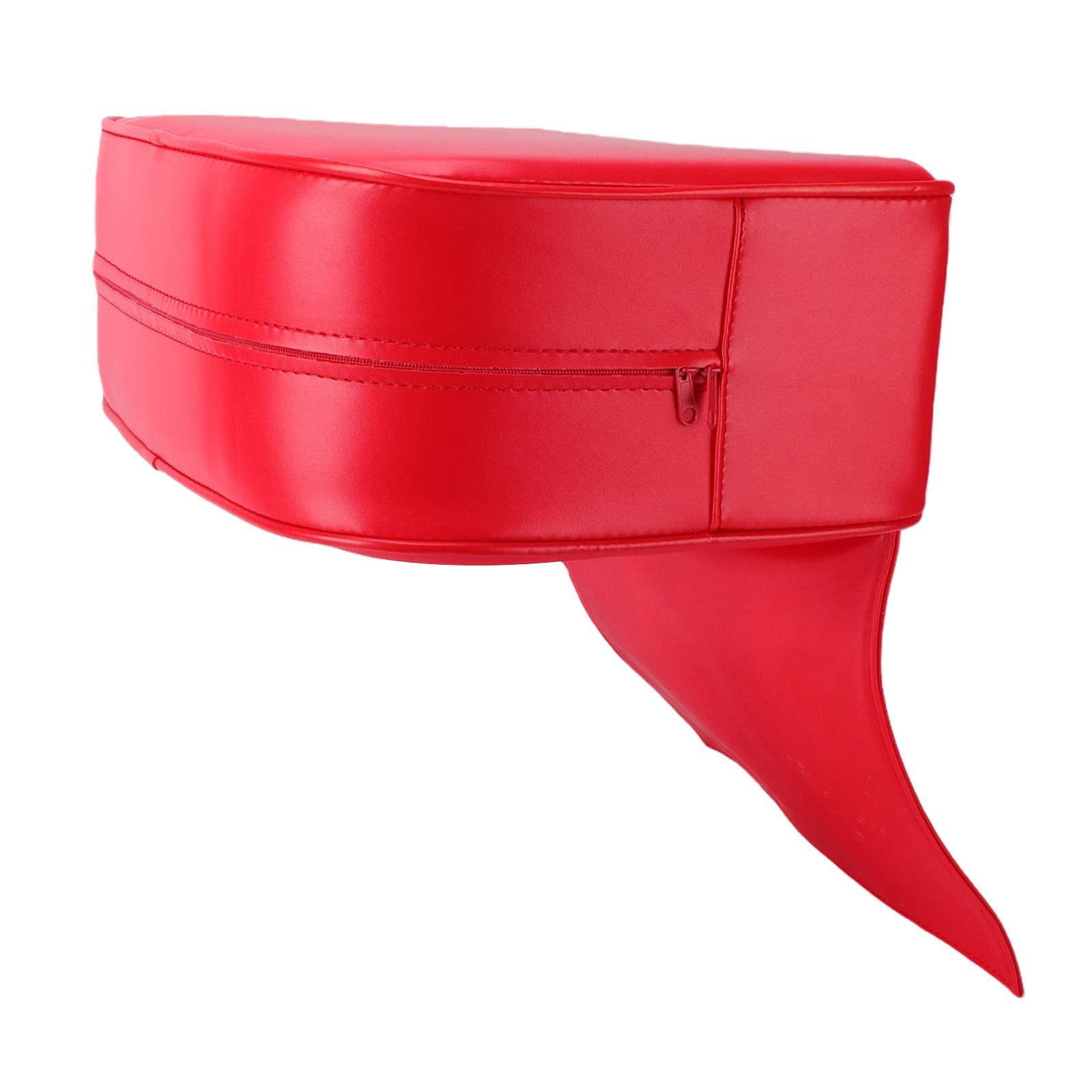 Child Hairdressing Chair Cushion PU Thickened Soft Barber Chair Pad Small Size Red 3390₽