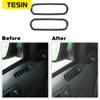 TESIN Auto Carbon Fiber Innen Dekoration Abdeckung Aufkleber Für Ford Mustang 2009 2010 2011 2012 2013 2014 Außen