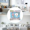 Kawaii O-Opanchu Usagi Pillow Case Short Plush Sofa Decorative Gift Home Double-sided Printing Cushion