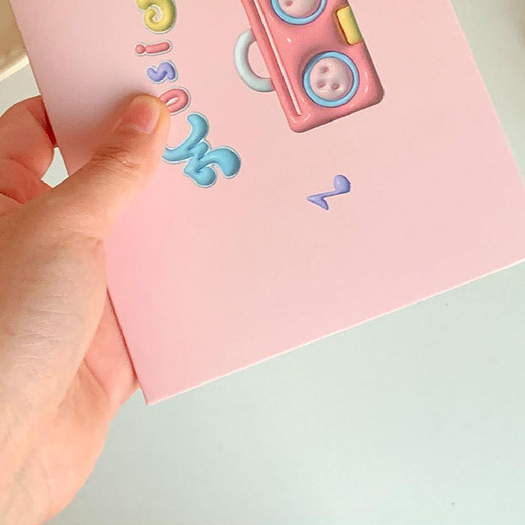 Mother Day Greetings Card 3D Phonograph Pop Up Card Birthday Card Gift Cards For Valentines Day Graduation Anniversary