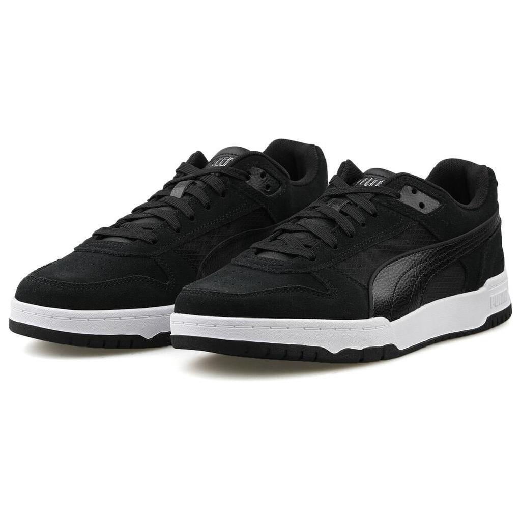 New PUMA Anti Slip Wear Resistant Low Top Skateboard Shoes Unisex Black 391938-03
