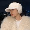 Autumn and Winter Hats for Women with Big Brim Showing Face Small Duck Tongue Knitted Hat  High End Temperament Wool Hat  Versatile Warm Hat