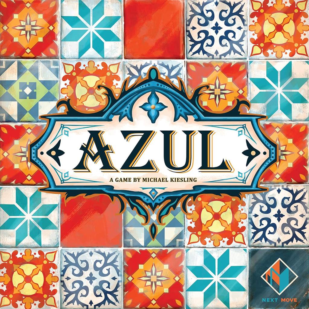 Azul Board Game Award-Winning Tile-Placement Strategy Games Beautiful Mosaic Art Family Fun