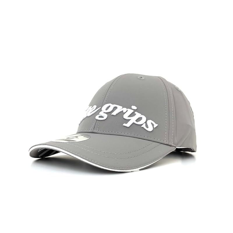 

[Elite Grip] logo cap hat golf free 56-60cm unisex silver gray