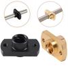 Low Friction 3D Printer Nut Flange Design Trapezoidal Screw Nut  DIY Automation Equipment