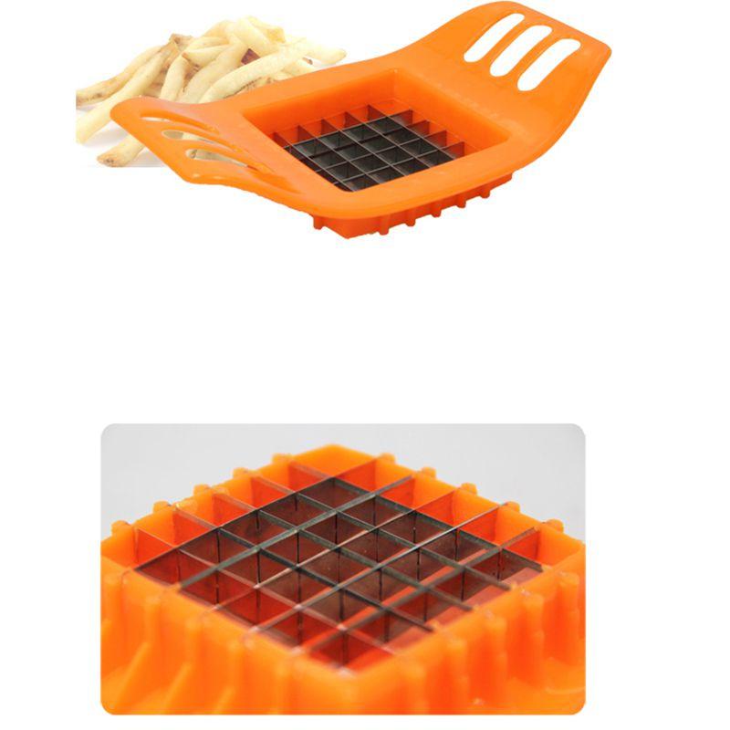 Fry French Potato Chip Cut Cutter Fruit Slicer Chopper Chipper Easy To Use Blade