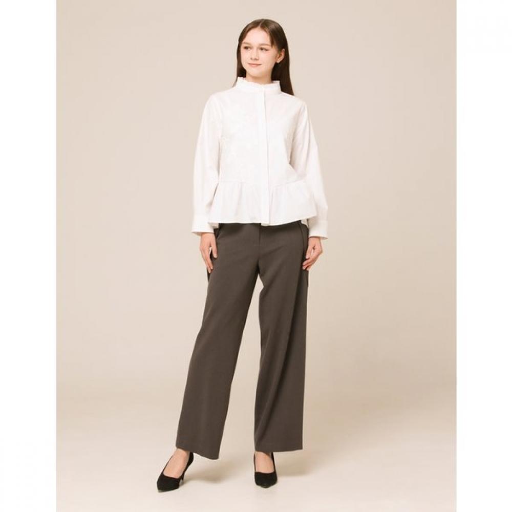 SON JUNG WAN Frill Cotton Blouse Zdr6161080