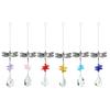 Dragonfly Handcrafted Hanging Crystal Garland Pendant DIY Chandelier Jewelry Center Part Window Garden Decoration