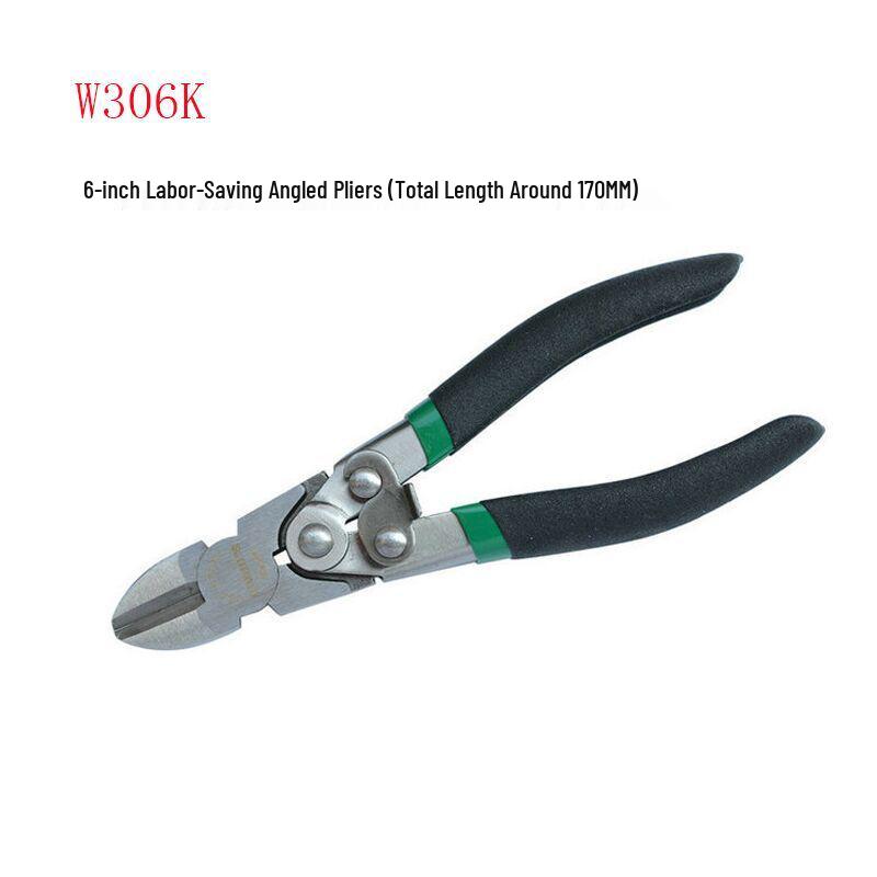 Labor-Saving Steel Wire Cutters: Multi-Functional, Angled, 6" & 8" Lineman's Pliers, Industrial Grade Electrician's Diagonal Cutting Pliers