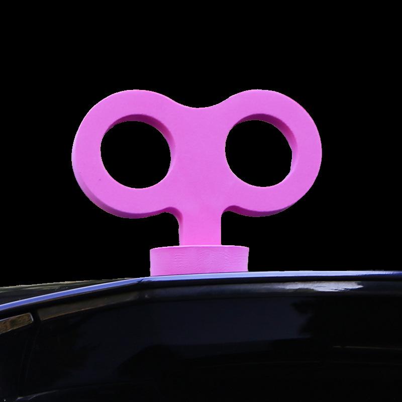 Car Styling Rear View Clockwork Helmet Car Decorating Accessories Without Light 2025