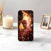 Cool Power O-One P-Punchs Man-opm Phone Case Black Silicone Soft For Samsung S25,S24,S21,S22,S23,S30,Ultra,S20,Plus,Fe,Lite