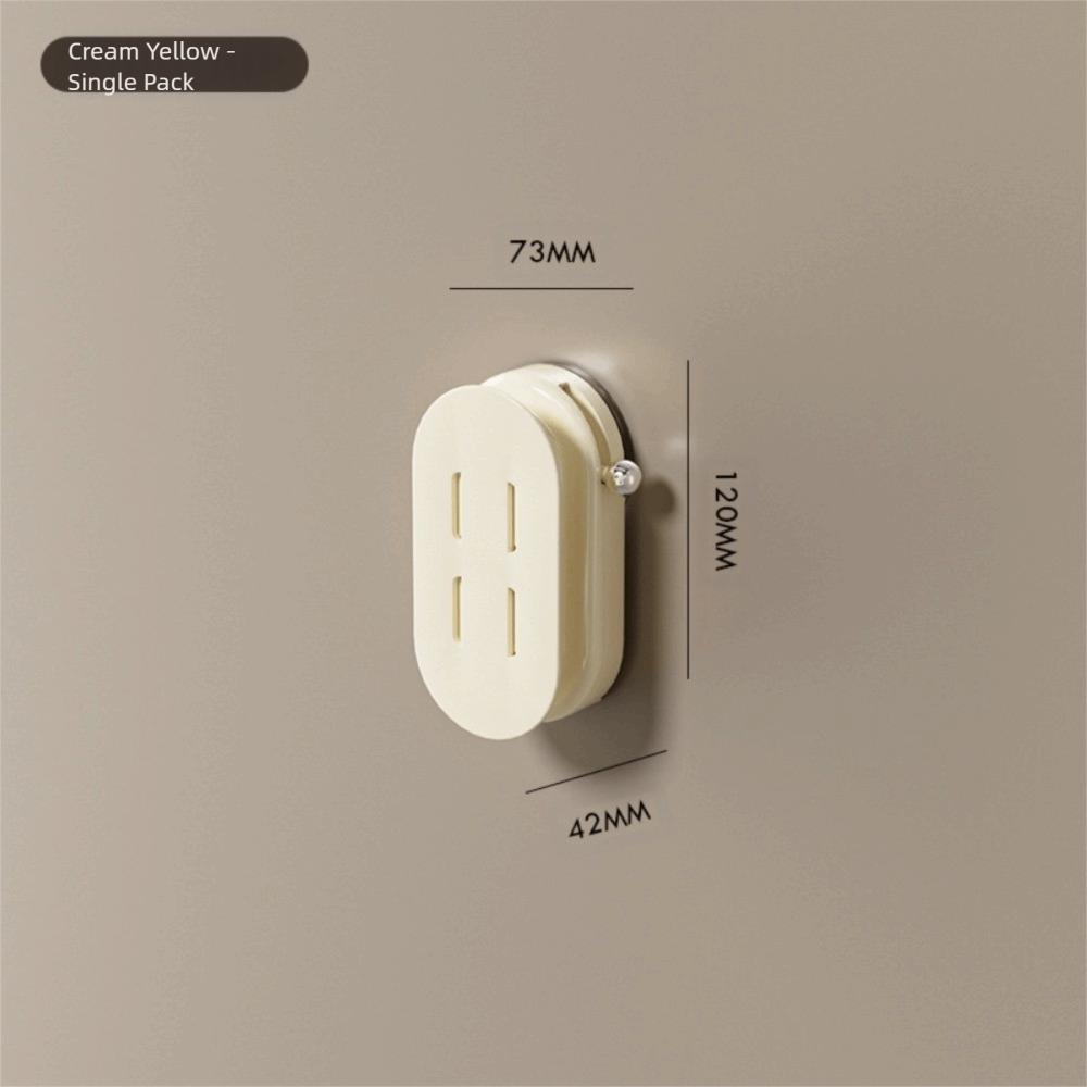 Large Load Bearing Suction Cup Wall Socket Holder Removable Cable Management Wall Mounted