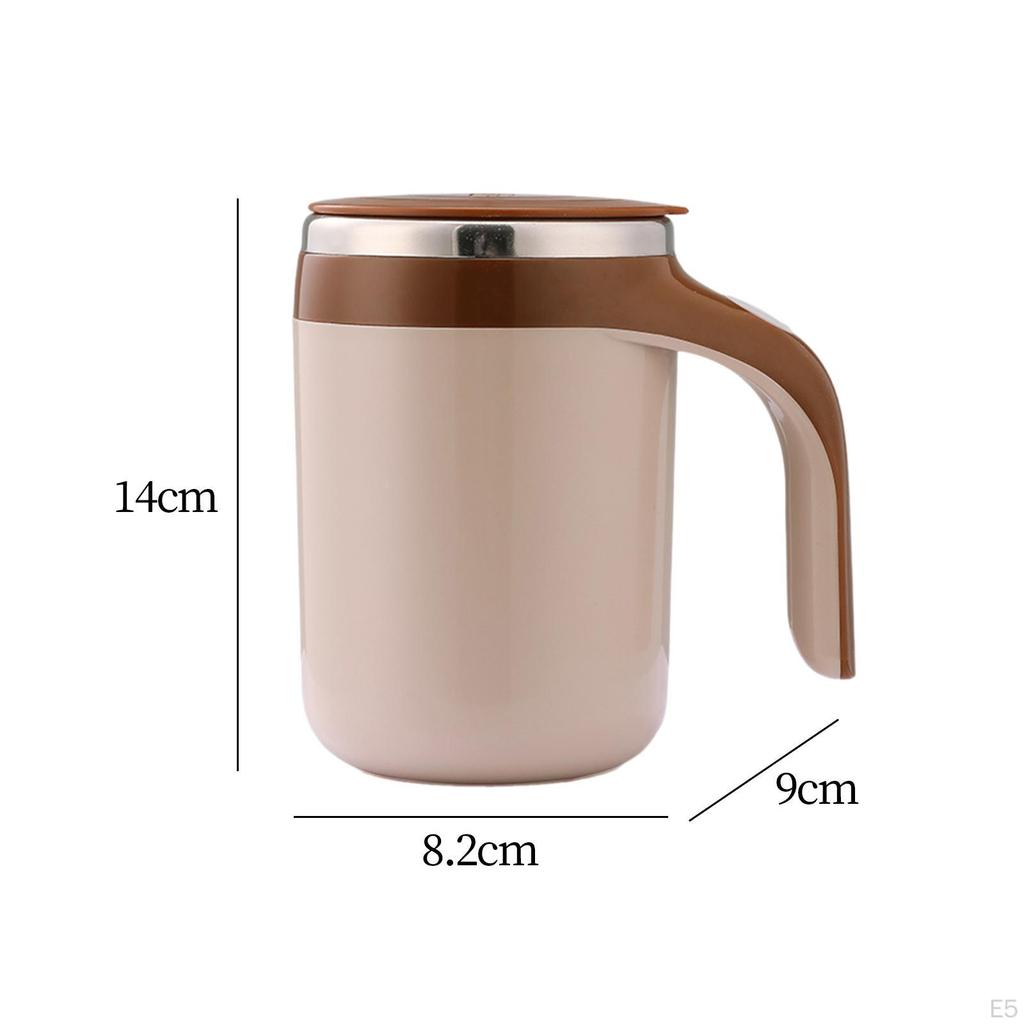 Automatic Self Mixing Coffee Cup Lightweight Auto with Handle Stirring for Office