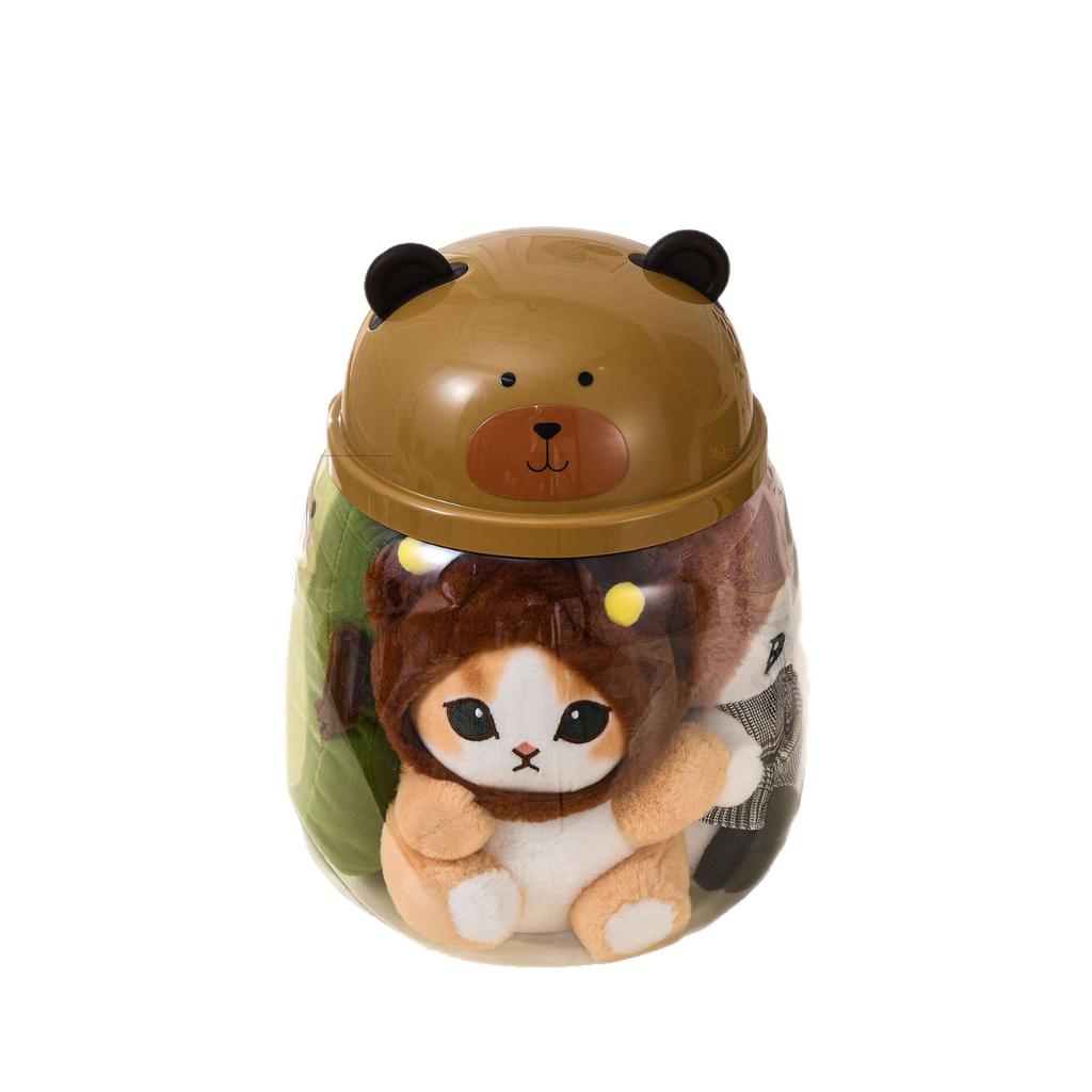 Children's Cartoon Toy Storage Bucket, Large Capacity Doll Plush Toy Organiser, High-value Cute Storage Artefact