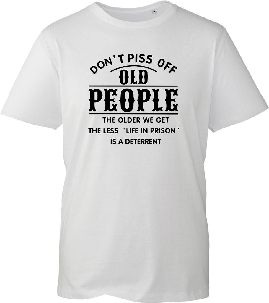 Black Slogan Tee Unisex Graphic T-Shirt Humorous Quote Crew Neck Gift Shirts