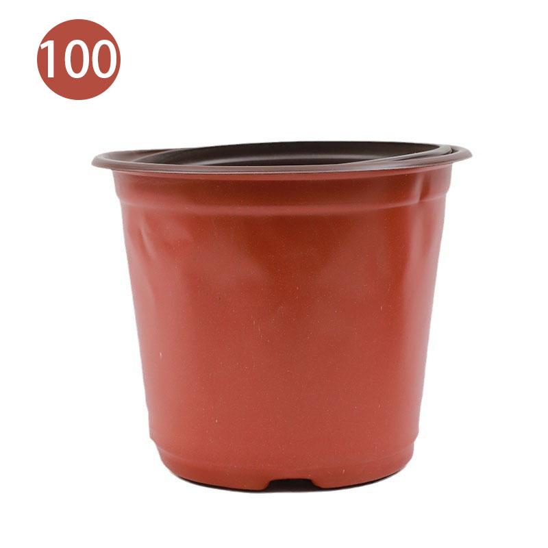 Thin Section Flowerpot Plastic Grow Box Fall Resistant Tray For Home Garden Plants Nursery Cup Transplant Flower Plant Pots