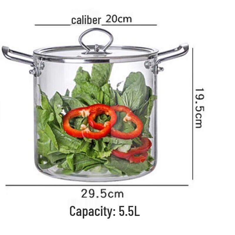 

Yoshida Craftsman 5.5L Glass Cooking Pot