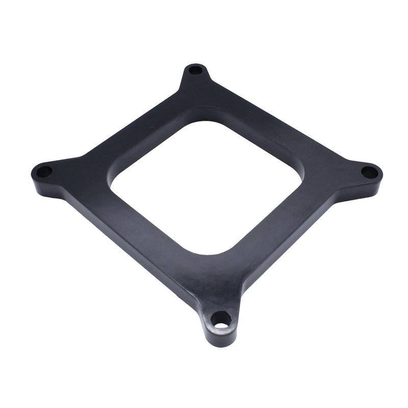 1/2" Phenolharz Vergaser-Spacer R9139 Ersatz 0,5" Quadratischer Bohrung Offenes Zentrum Vergaser-Spacer Passend für Holley 4150/4160