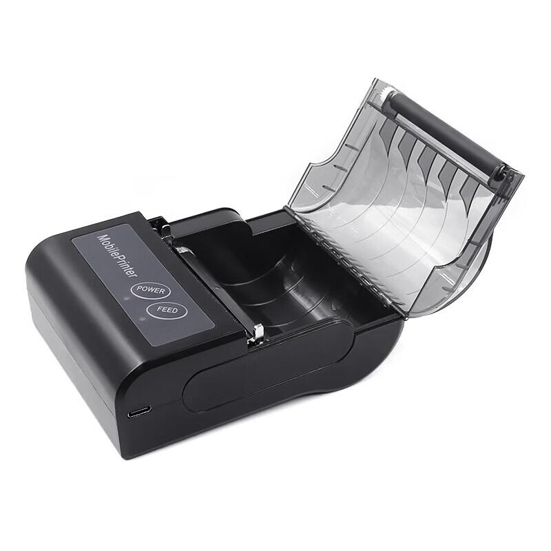 Dongwei 80mm Tragbarer Bluetooth Thermodrucker CN-Stecker (Adapter enthalten)