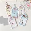 Photocard Holder Korean Popular Photo Card Holder with Keychain ID Cards Holder Pendant Keychain Student Card Sleeves