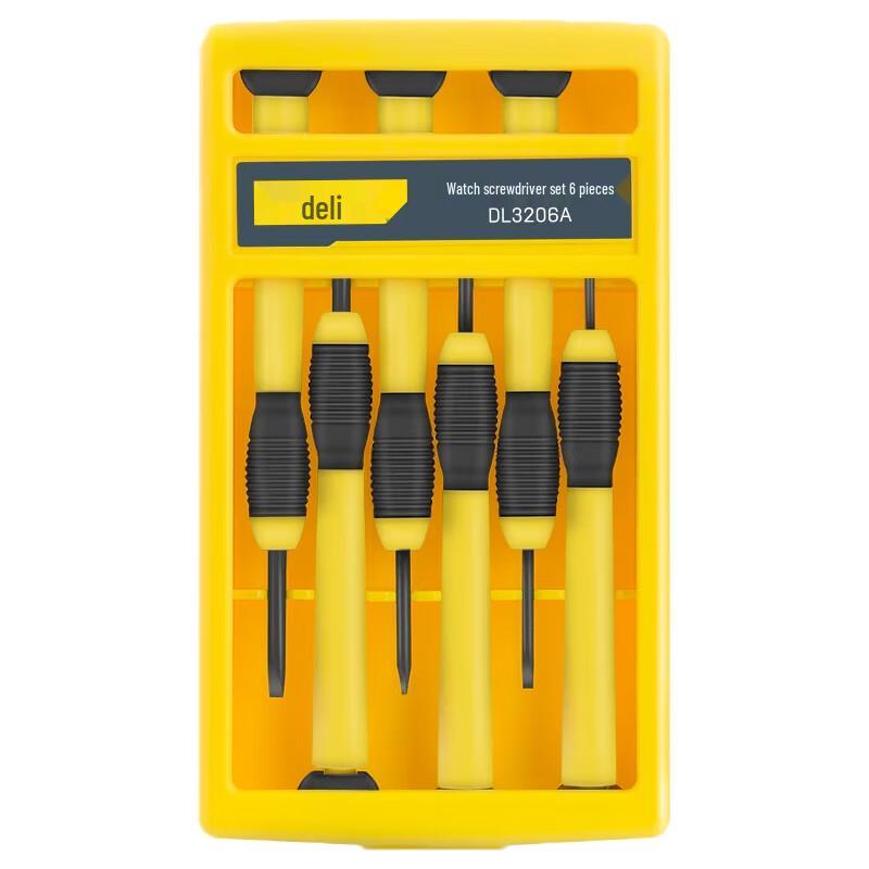 Deli Watch Repair Screwdriver Set 6-piece Set