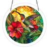 Acrylic Jigsaw Puzzle Suncatcher 83 Pcs DIY Puzzles Craft Kit for Adults Colorful Window Hanging Ornament for Women Men Home Garden Decor