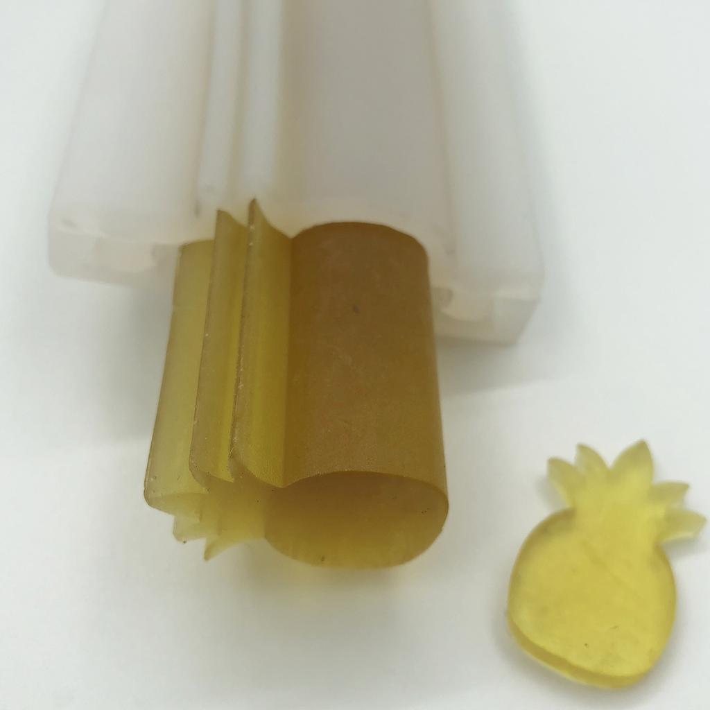 Silicone Tube  Mold Cake Rolls Long Sandwich Fruit Pinapple Tube Column Silicone Soap Mold Embed Soap Making Supply