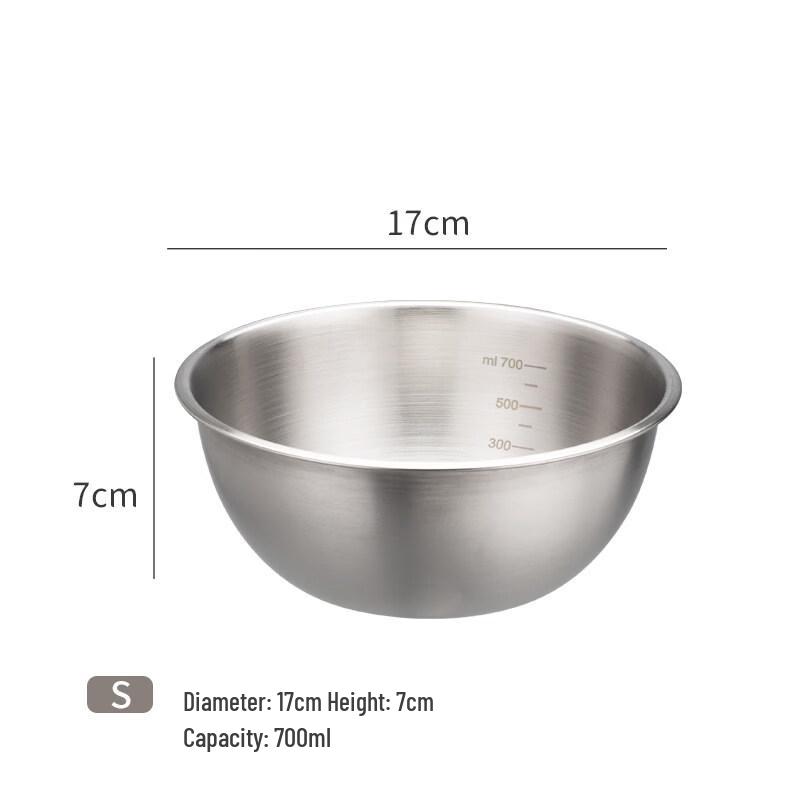 ZISIZ 316 Stainless Steel Multi-Purpose Kitchen Bowl