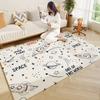 Modern Cartoon Space Rocket Carpet Living Room Carpet Children Room Crawling Rug Kitchen Bathroom Hallway Non-slip Floor Mat