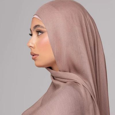 New Cotton Hijabs Scarf Solid Headscarf Wraps Big Size Plain Long Shawls Muslim Women Hijab Islamic Turban Headbands Foulard