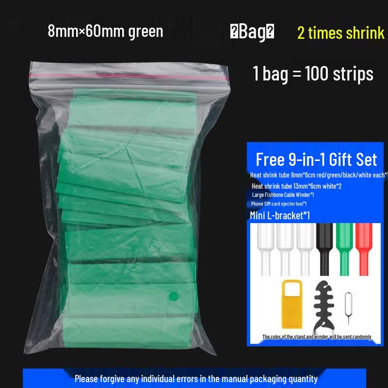 Colored Heat Shrink Tubing for Wire Insulation and Protection