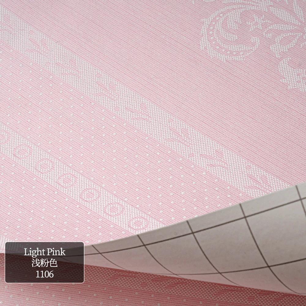 Netkané samolepicí tapety Evropský styl Velký květ Svislý pruh Domácí dekorace Tapeta Samolepicí