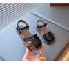 Girls Sandals Summer New Arrival, Korean Style Princess Closed-Toe Kids Shoes, Little Girls Outdoor Beach Sandals