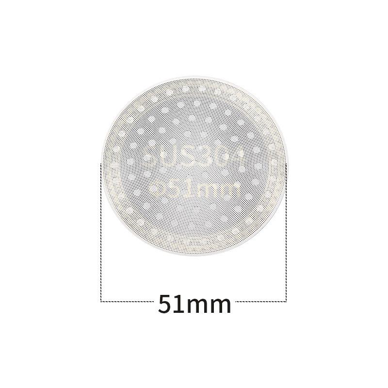 Espresso Puck Screen 51mm 53.5mm 58.5mm 304 Stainless Steel Double Layer Filter Reusable Coffee Puck Screen Filter Barista Tool