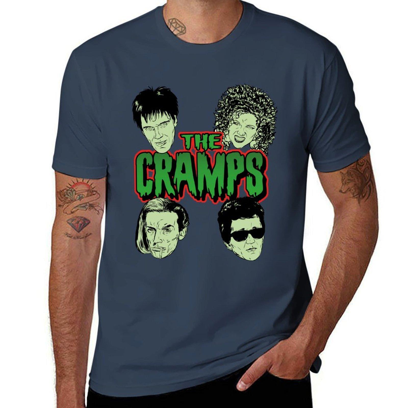 THE CRAMPSFor Fans TShirt Outdoor Work Short Sleeve Top S