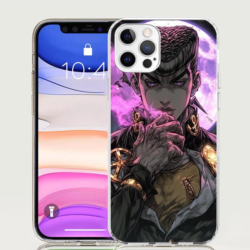 JoJo Adventure Higashikata Josuke Phone Case For Iphone 11 12 13 Mini 14 15 Plus 17 Air 16 Pro Max 16E 7 8 SE Art Customized Coq
