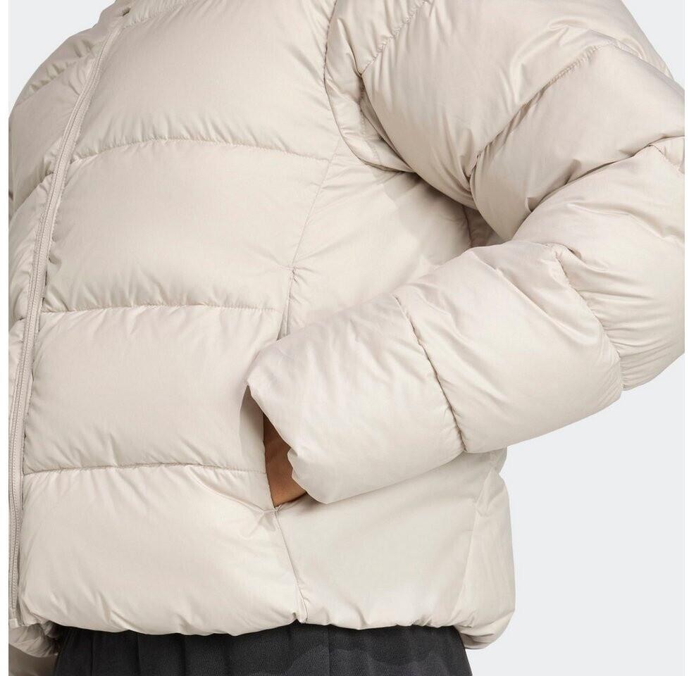 Winter Jacket Adidas CLIMAWARM Synthetic Down Puffer Jacket Beige