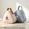 Triangular Shape Portable Breakfast Bag Waterproof Material Thermal Storage Bag  Picnic