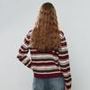 Chuyu Women's Striped Knit Cardigan