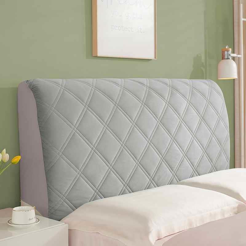 Handun Self-Adhesive Crystal Velvet Headboard Cushion