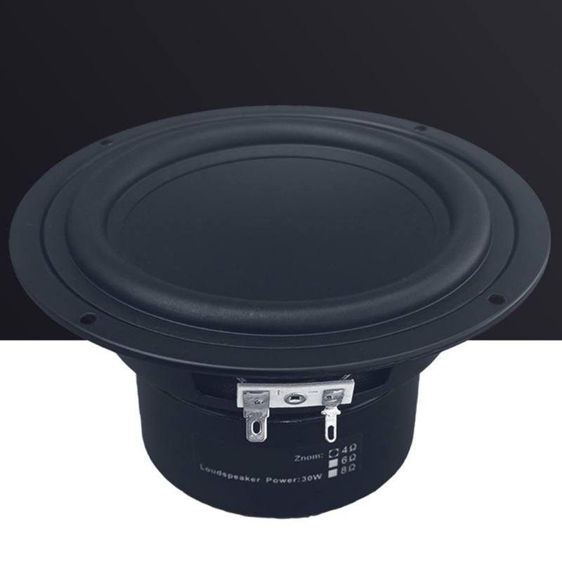 5.25Inch 4Ohm Subwoofer Hifi Speaker Component Metal Horn for Deep Bass and Immersive Sound Experience Accessory